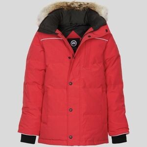 Red Canada Goose YOUTH JUNIPER PARKA 11 -RED-ROUGE